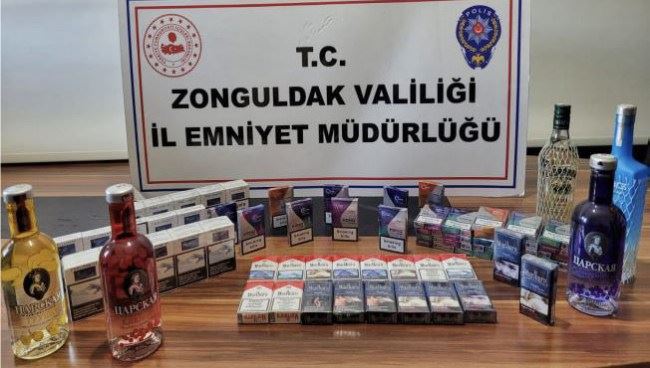 Kdz.Ereğli’de gümrük kaçağı ürün ticaretine polis engeli