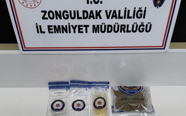 Zonguldak merkezde uyuşturucu operasyonu