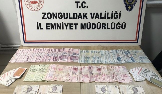 Zonguldak’ta kumar baskını