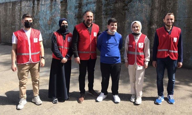 Kızılay Kdz.Ereğli Şubesi özel çocuklarla boyama etkinliği yaptı