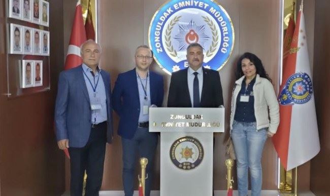 Kdz.Ereğli Alevi Kültür Derneğinden Müdür Aktaş’a ziyaret