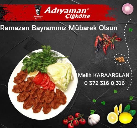 Adıyaman Çiğköfte Melih Karaarslan Bayram Mesajı