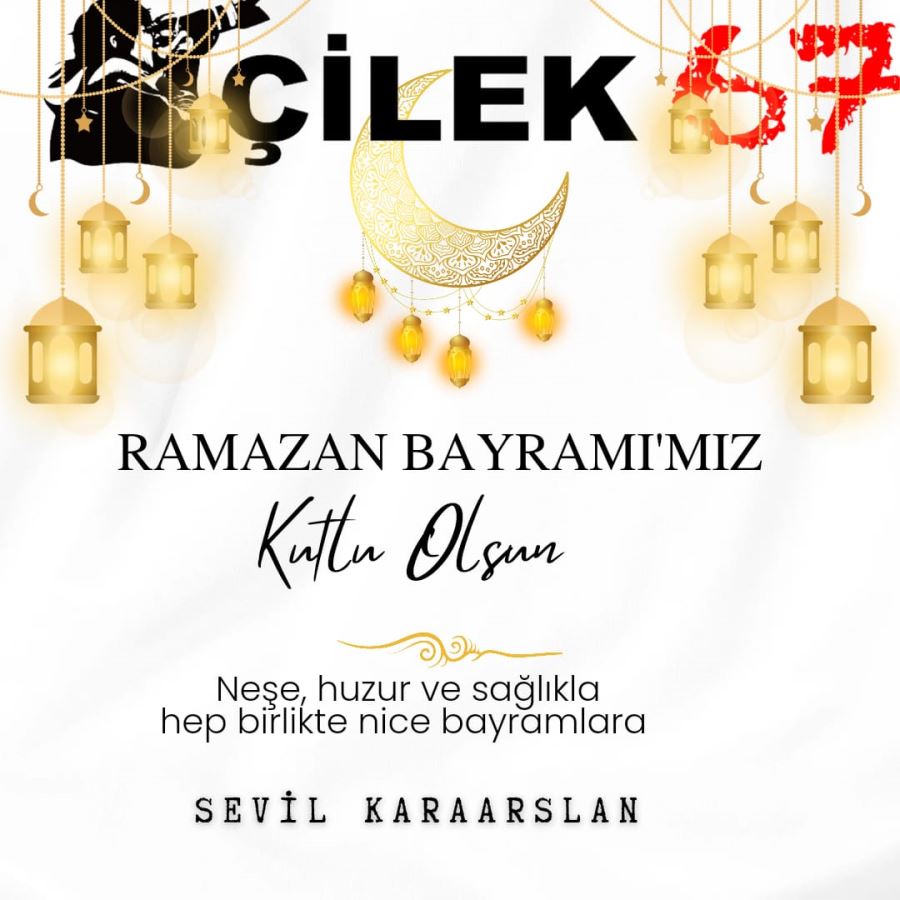 Çilek67 Bayram Mesajı