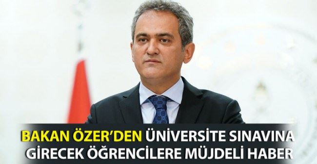 Bakan Özer açıkladı: “Devamsızlıktan kalma yok”