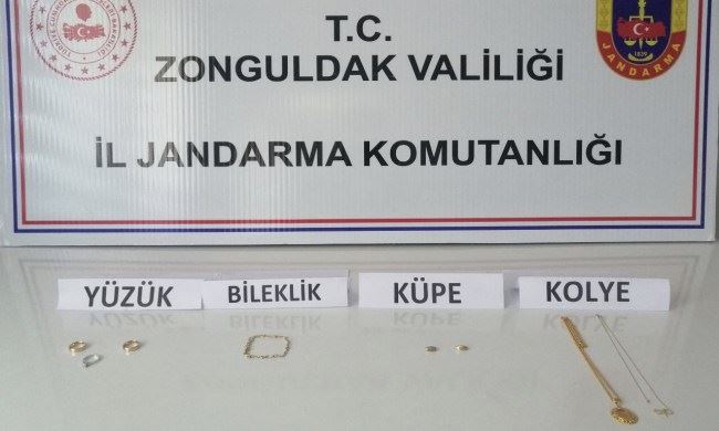 Zonguldak’ta hırsız çaldığı eşyayı satamadan yakalandı