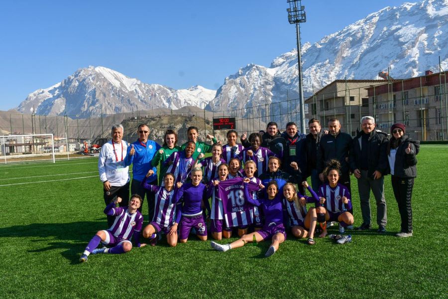 KADINLAR SÜPER LİGİ’NDE KDZ.EREĞLİ BELEDİYESPOR 13. HAFTA MAÇINDA HAKKARİ’DEN GALİP DÖNÜYOR