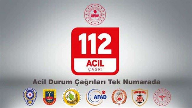 Sadece acil durumlarda 112