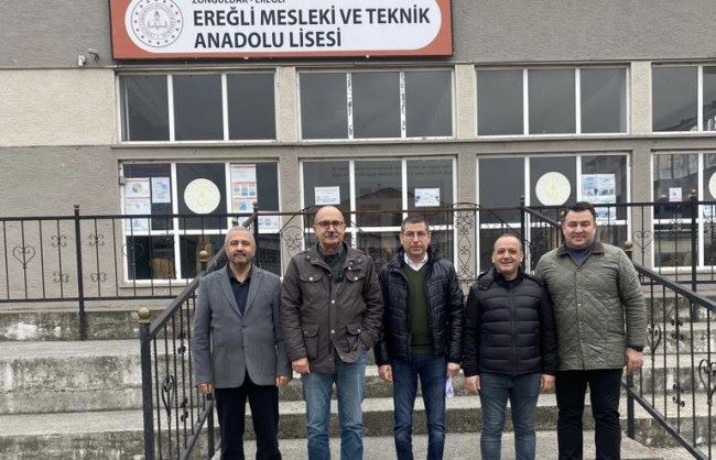 TSO ve Kdz.Ereğli Meslek Lisesi arasında toplantı yapıldı