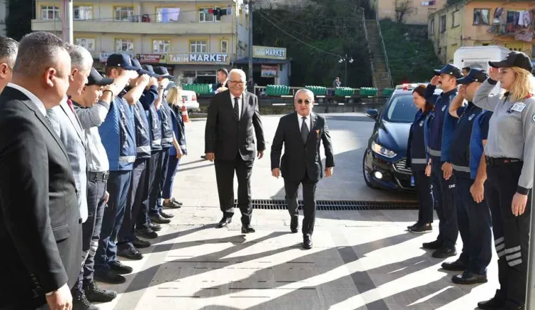 Metin Ataç Paşa, Başkan Posbıyık’ı ziyaret etti