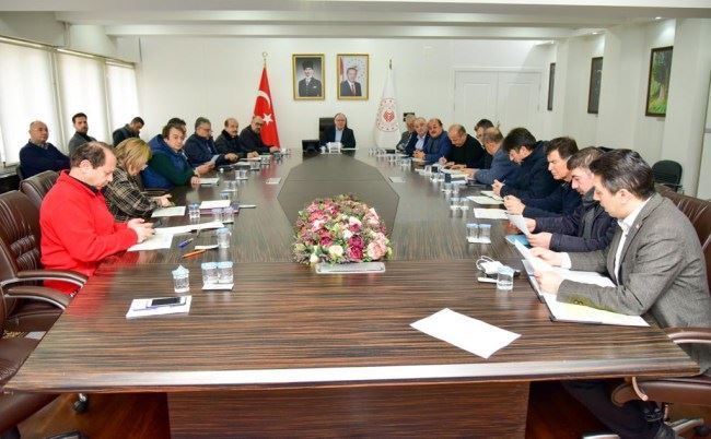 Zonguldak Valiliğinden afet toplantısı