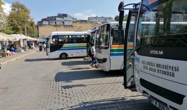 Kdz.Ereğli Özel Çilek Halk Otobüsleri ücretleri zamlandı