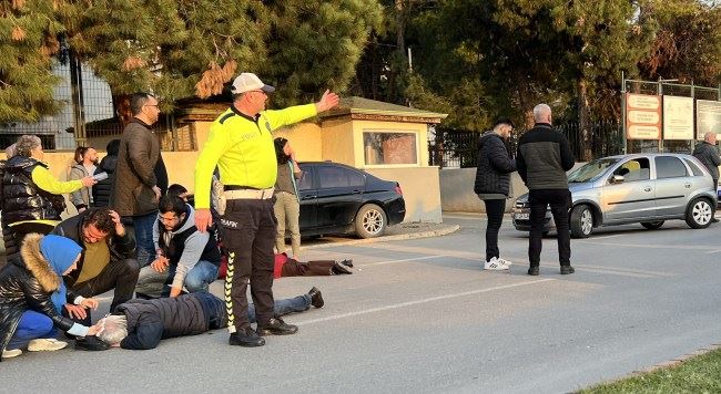 Kdz.Ereğli Bozhane mevkinde kaza: 2 yaralı