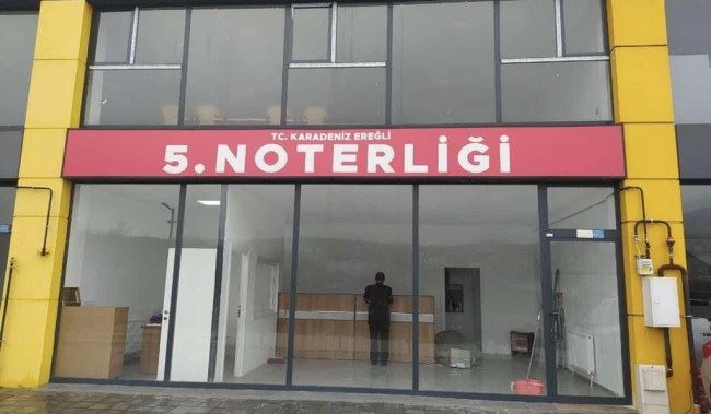 Kdz.Ereğli Galericiler Sitesi’ne 5.noter açıldı