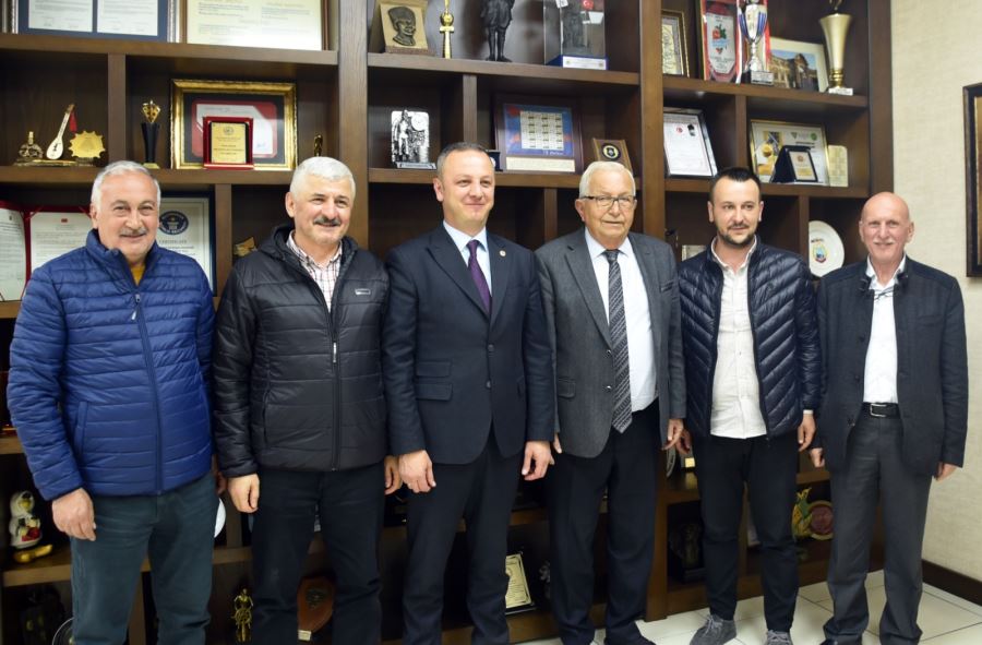 ZONGULDAK BELEDİYE BAŞKANI ÖMER SELİM ALAN, BAŞKAN POSBIYIK’A TAZİYE ZİYARETİNDE BULUNDU