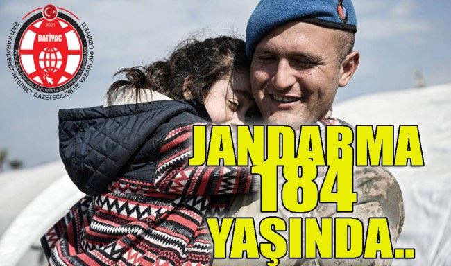 BATİYAC’tan Jandarma Teşkilatı’nın 184. yılı kutlaması