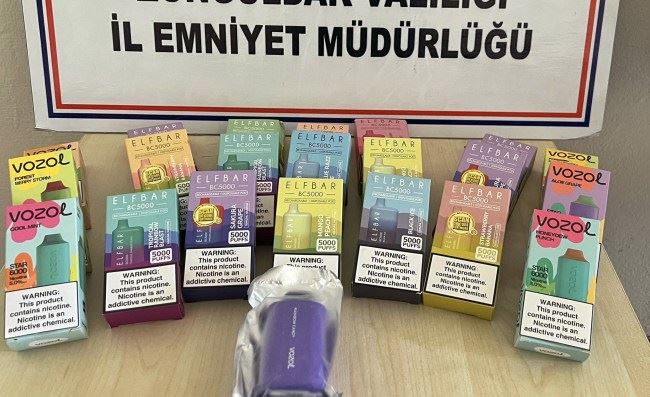 Kdz.Ereğli’de oto yıkamacıda kaçak sigara yakalandı