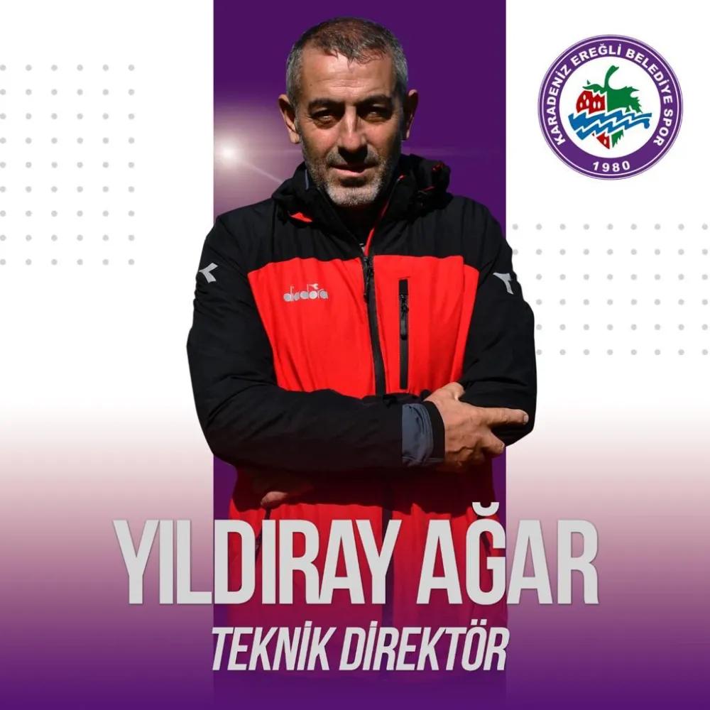 KDZ.EREĞLİ BELEDİYESİ KADIN FUTBOL TAKIMI  YILDIRAY AĞAR’A EMANET