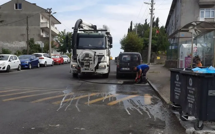 Kdz.Ereğli Belediyesi su taşkınlarına karşı önlem alıyor