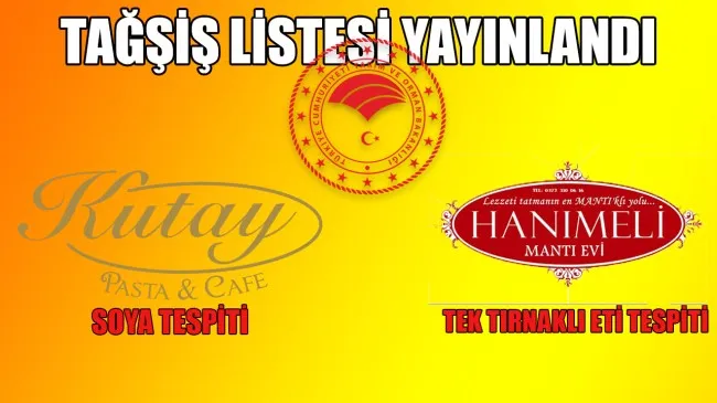 Vatandaşa tek tırnaklı eti ve soya yediriyorlar