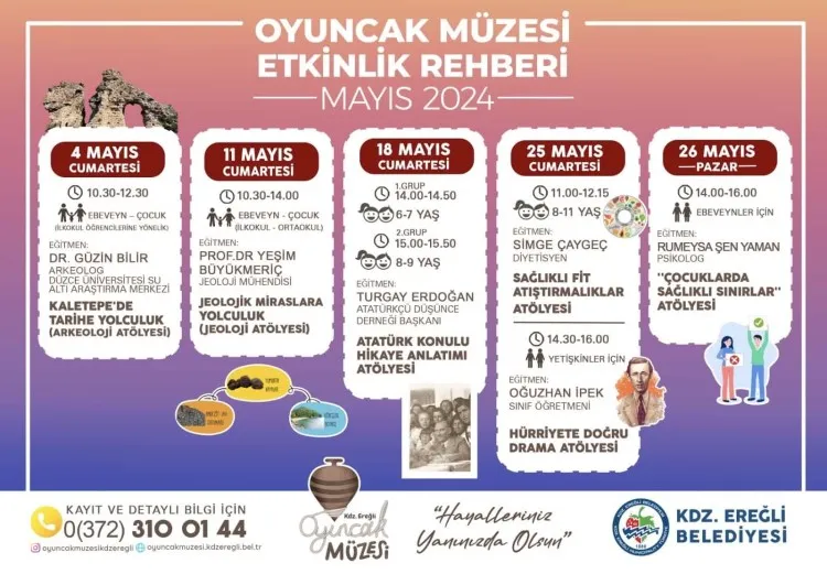 Oyuncak Müzesi mayıs ayı programı açıklandı