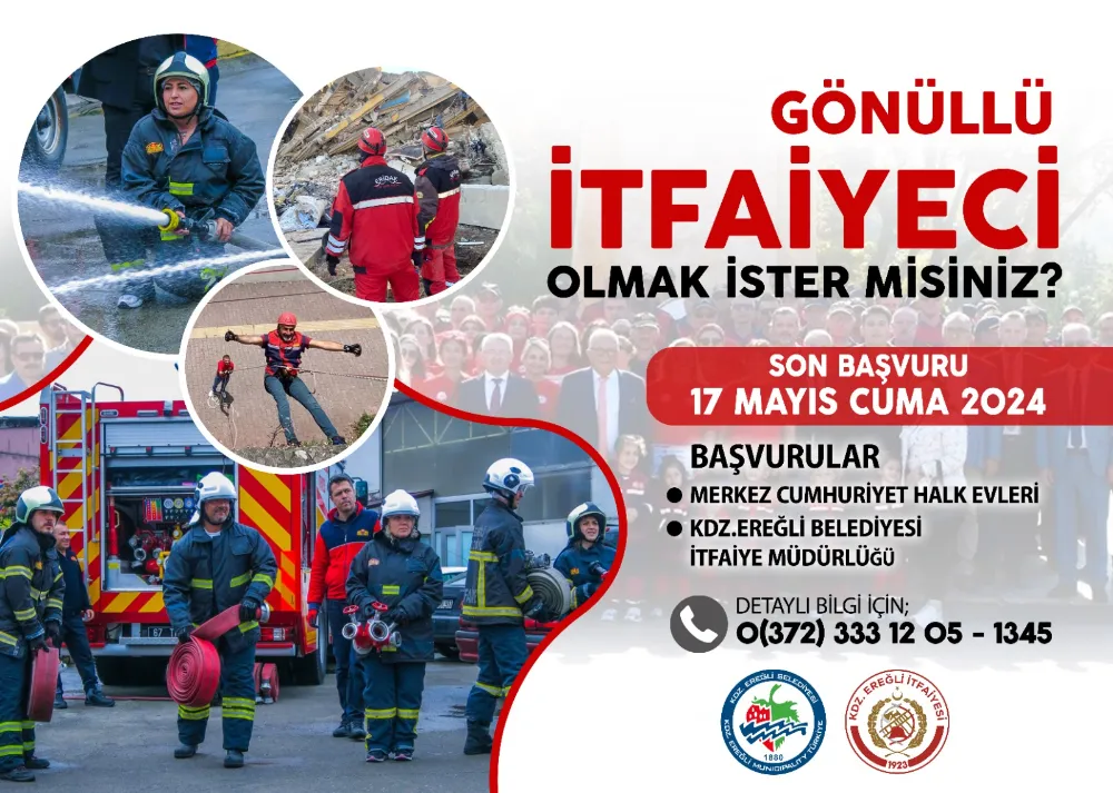 15. GÖNÜLLÜ İTFAİYECİ KURSU BAŞLIYOR