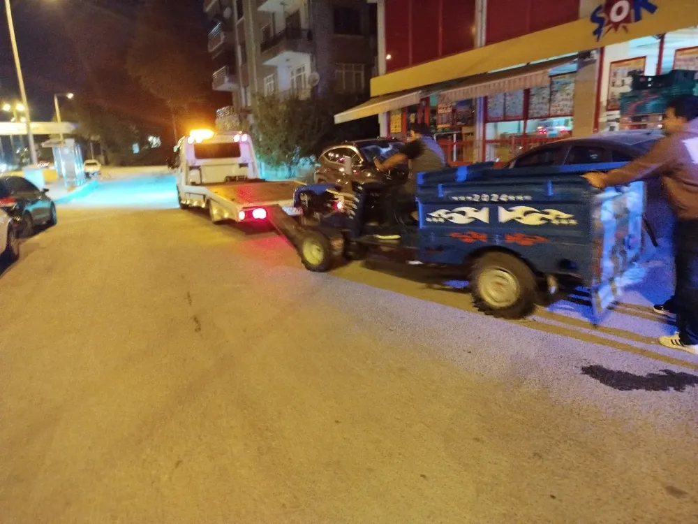 Patpatla Trafiğe Çıktı, Alkolden Yakayı Ele Verdi