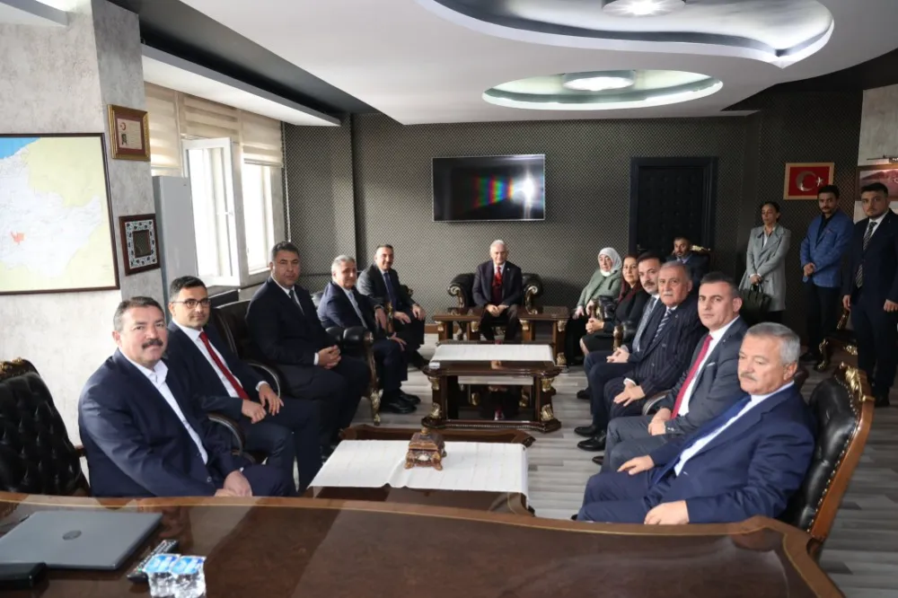 Binali Yıldırım Kdz. Ereğli’de Protokol Tarafından Karşılandı