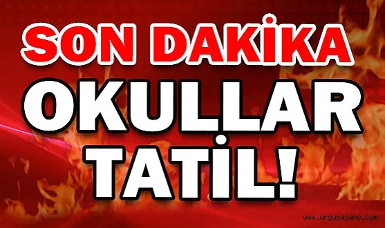 Zonguldak il genelinde eğitime 1 gün ara verildi